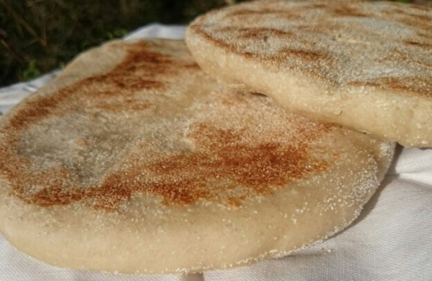 Pane piatto marocchino in padella | © Foto: Doreen Düe