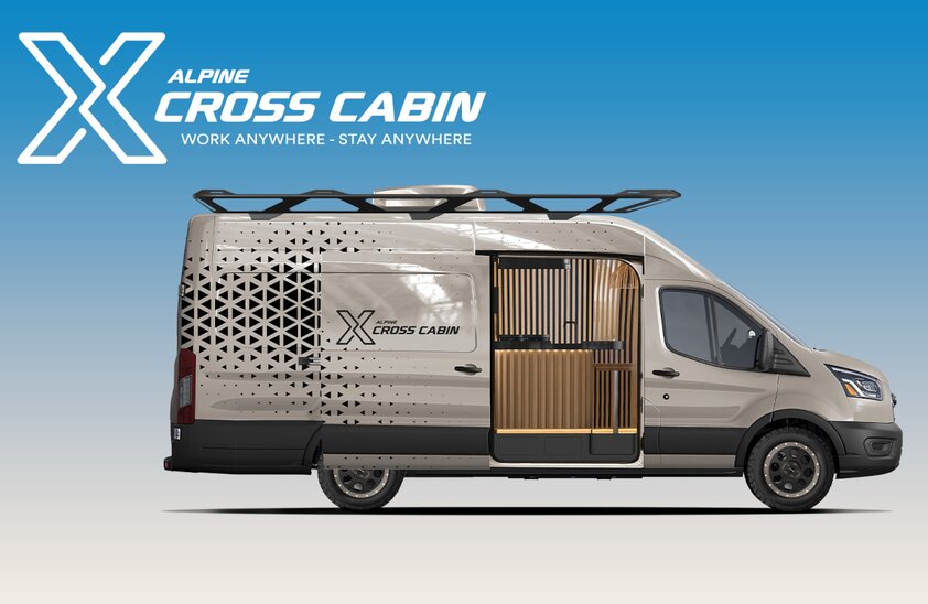 Cross Cabin Workation Van Prototype | © ALPS ALPINE Europe GmbH