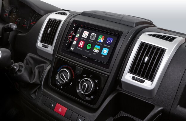 Alpine INE-W611D Fiat Ducato | © ALPS ALPINE Europe GmbH