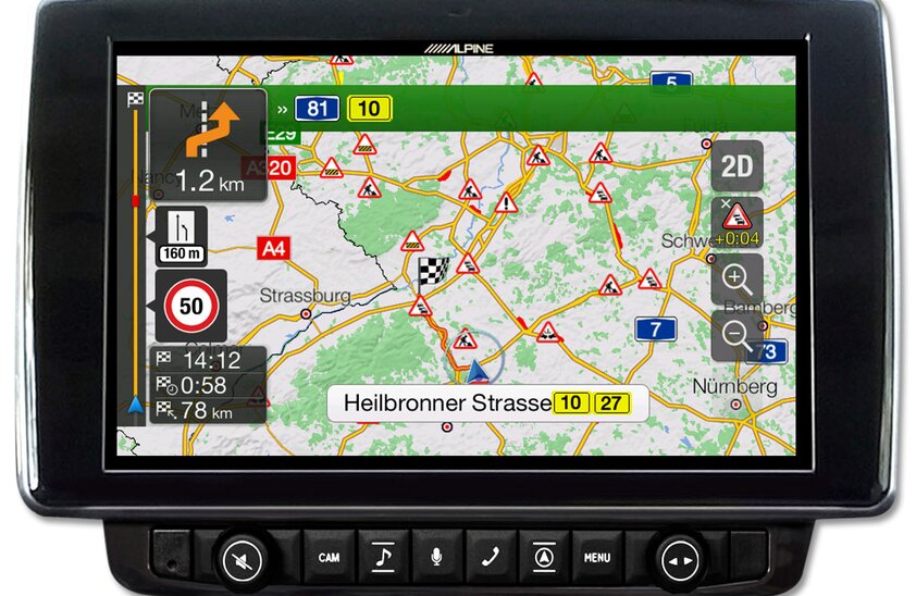 Navigatore per Camper - Alpine X903D-DU | © ALPS ALPINE Europe GmbH
