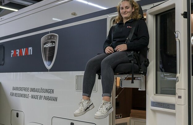 Morelo convertito da Paravan per i disabili alla CMT 2024. | © Foto: Autoren-Union Mobilität/Paravan