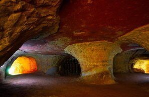 Grotte dello Schlossberg di Homburg, Strada del Barocco Saarpfalz | © Grotte dello Schlossberg di Homburgn © Christoph Wiwie