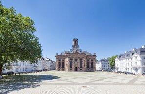 Saarbrücken, Castello di Saarbrücken, Strada Barocca SaarPfalz | © Saarbrücken, Ludwigskirche © Saarpfalztouristik, Phormat Werbeagentur Eike Dubois