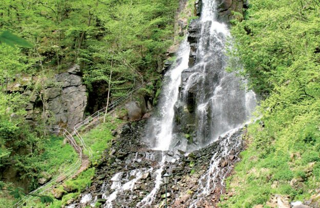 © Trusetaler Wasserfall © Naturpark Thüringer Wald