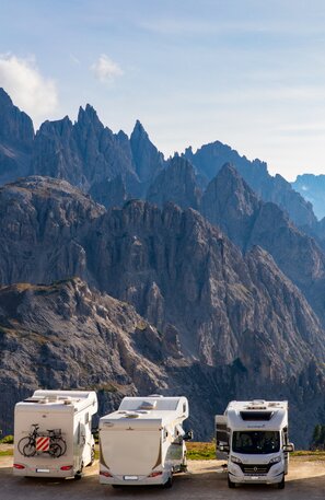 Tre Cime, parcheggio di Auronzo | © Tre Cime, parcheggio di Auronzo, Foto: Stefan Eilenlehner