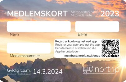Nortrip Tessera Socio 2023 | © Nortrip Tessera Socio 2023 |Nortrip